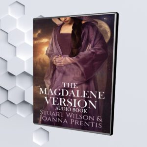 A woman wearing a purple outfit at the cover of the book